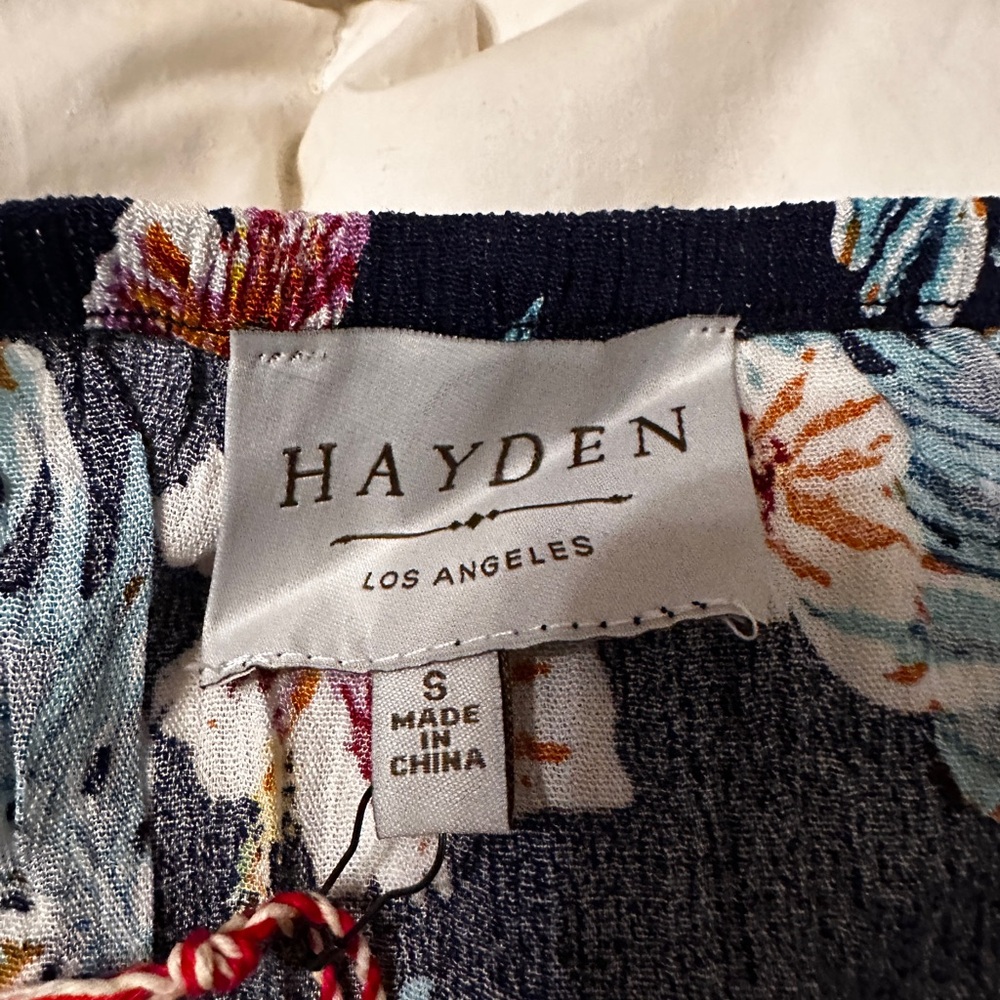 Hayden LA Strapless Floral Jumpsuit - NWT - Size S - Picture 7 of 10